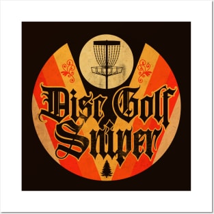Disc Golf Sniper Classic Posters and Art